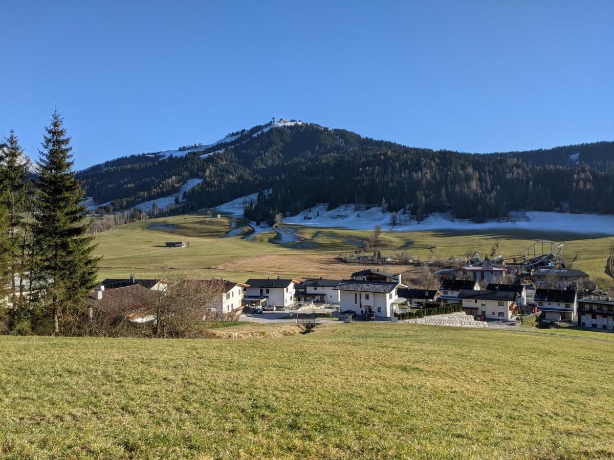 Ferienwohnung Bergzauber St. Jakob in Haus Exterior foto